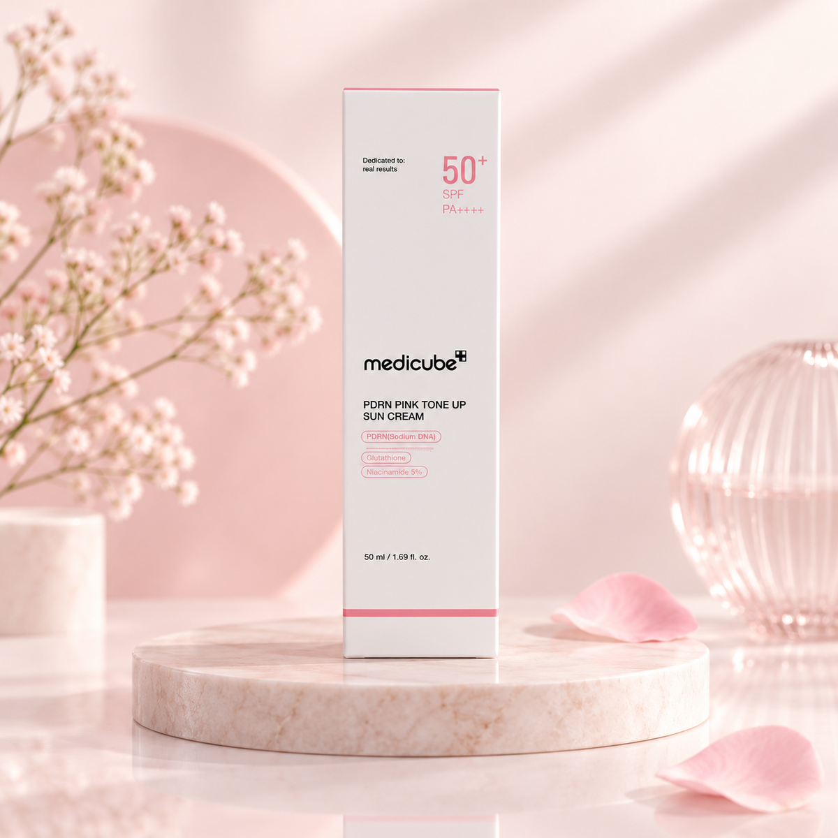 Medicube PDRN Pink Tone Up Sun Cream